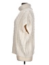 Splendid 100% Acrylic Ivory Poncho Size L - photo 5