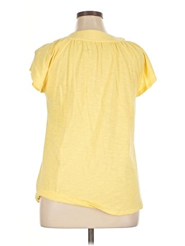 SONOMA life + style Short Sleeve Blouse (view 2)