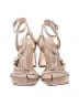 Jessica Simpson Metallic Gold Sandals Size 6 (XX-wide) - photo 2