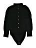 Ann Taylor LOFT 100% Polyester Black Bodysuit Size M - photo 1
