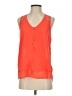 XOXO 100% Polyester Orange Sleeveless Blouse Size S - photo 1