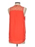 XOXO 100% Polyester Orange Sleeveless Blouse Size S - photo 2
