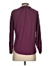 Democracy Burgundy Long Sleeve Blouse Size S - photo 2