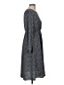Shein 100% Polyester Paisley Gray Casual Dress Size 6 - photo 4