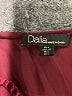 dalia 100% Polyester Burgundy Sleeveless Blouse Size L - photo 7