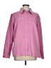 LEON LEVIN 100% Polyester Solid Pink Long Sleeve Blouse Size L - photo 1