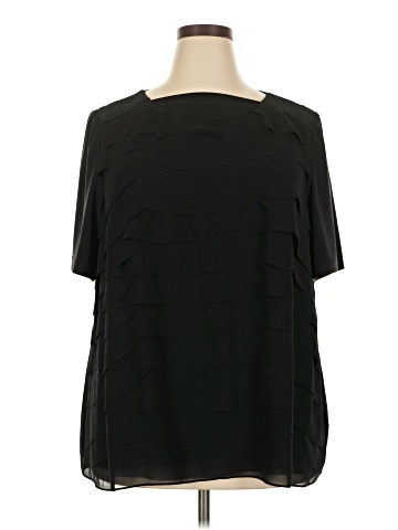 Tahari by ASL Short Sleeve Top (view 1)