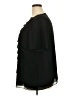 Tahari by ASL 100% Polyester Black Short Sleeve Top Size 3X - photo 5