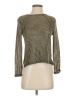 Topshop Green Long Sleeve Blouse Size 4 - photo 1