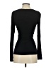 Zanzea Collection Black Long Sleeve Top Size 2 - photo 2
