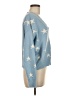 Rock N Rags Stars Blue Pullover Sweater Size M - photo 4