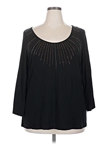 Ellen Tracy 3/4 Sleeve Top (view 1)