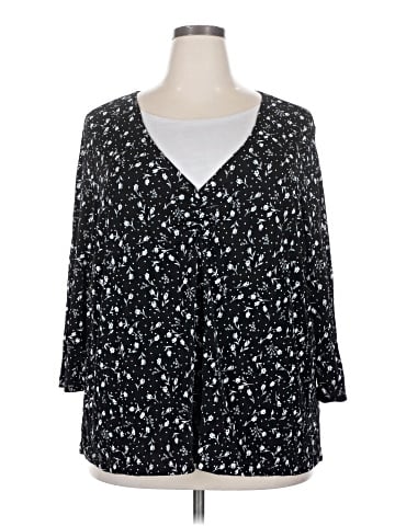 Studio 1940 3/4 Sleeve Blouse (view 1)