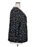 Studio 1940 Black 3/4 Sleeve Blouse Size 3X - photo 4