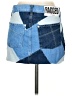 Ragged Argyle Blue Denim Skirt Size XS - photo 2