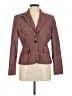 Larry Levine Tweed Burgundy Blazer Size 8 - photo 1