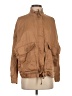 Urban Outfitters 100% Lyocell Solid Brown Jacket Size S - photo 1
