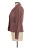 Larry Levine Tweed Burgundy Blazer Size 8 - photo 5