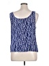 Alex Evenings Blue Tank Top Size 2X - photo 2