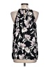 Unbranded 100% Polyester Black Sleeveless Blouse Size L - photo 2