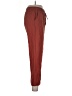 Unbranded 100% Polyester Solid Red Casual Pants Size L - photo 4