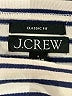 J.Crew 100% Cotton Graphic Stripes Color Block Solid White Long Sleeve Top Size L - photo 7