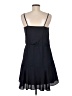 Express 100% Polyester Solid Black Casual Dress Size M - photo 2