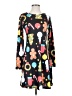 Unbranded Print Black Casual Dress Size S - photo 1