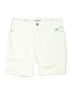 Liz Claiborne Solid White Ivory Shorts Size 14 (petite) - photo 1