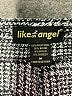 Like an Angel Houndstooth Gray Casual Pants Size M - photo 4