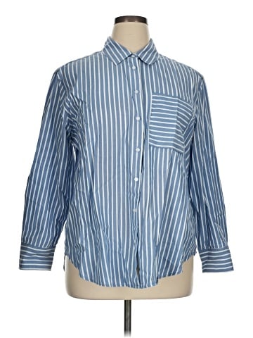 Lola River Long Sleeve Button-Down Shirt (view 1)