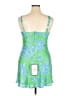 City Studio Tropical Green Cocktail Dress Size XL - photo 2