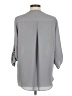 Chaus 100% Polyester Gray 3/4 Sleeve Blouse Size M - photo 2