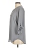 Chaus 100% Polyester Gray 3/4 Sleeve Blouse Size M - photo 5