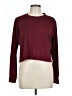 Real Essentials Burgundy Long Sleeve T-Shirt Size L - photo 1
