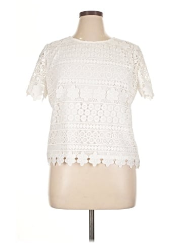 Tahari by ASL Short Sleeve Blouse (view 1)