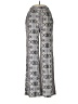 Olivaceous 100% Rayon Print Silver Casual Pants Size M - photo 1