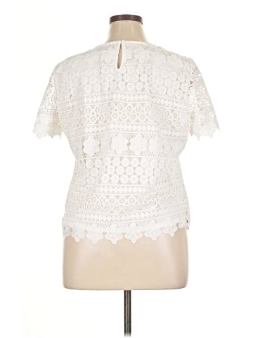 Tahari by ASL Short Sleeve Blouse (view 2)