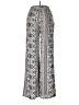Olivaceous 100% Rayon Print Silver Casual Pants Size M - photo 2