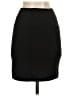 Attention Solid Black Casual Skirt Size XS - photo 2