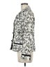 Chico's 100% Linen Print Ivory Blazer Size Med (1) - photo 5