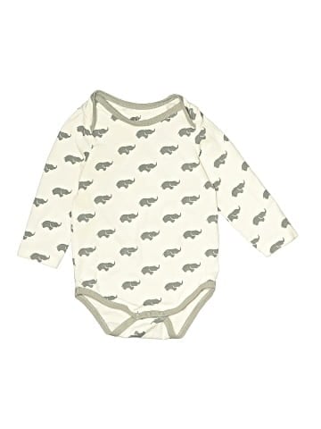 Monica + Andy Long Sleeve Onesie (view 1)