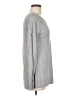 Shrinking Violet Solid Gray Long Sleeve Top Size M - photo 4