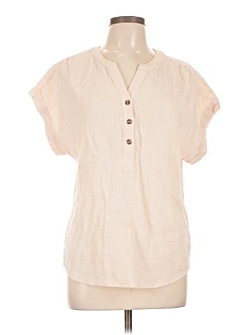 Como Vintage Short Sleeve Blouse (view 1)
