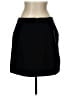 Ann Taylor LOFT Solid Black Casual Skirt Size 12 - photo 2
