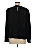 Ann Taylor 100% Polyester Black Long Sleeve Blouse Size M - photo 2