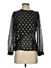 Veronica M. 100% Polyester Black Long Sleeve T-Shirt Size XS - photo 1