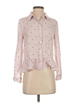 Maison Jules Long Sleeve Blouse