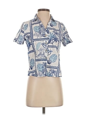 C&C California Short Sleeve Blouse (view 1)