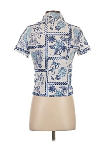 C&C California Short Sleeve Blouse (view 2)